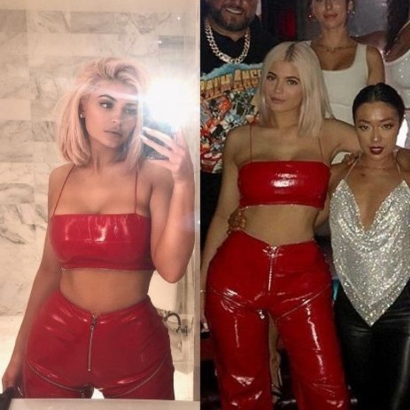 Iamgia Red Isla Pants As Seen On Kylie 